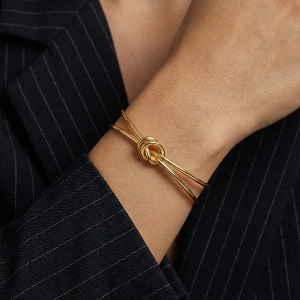 Bracciale rigido Double Knot