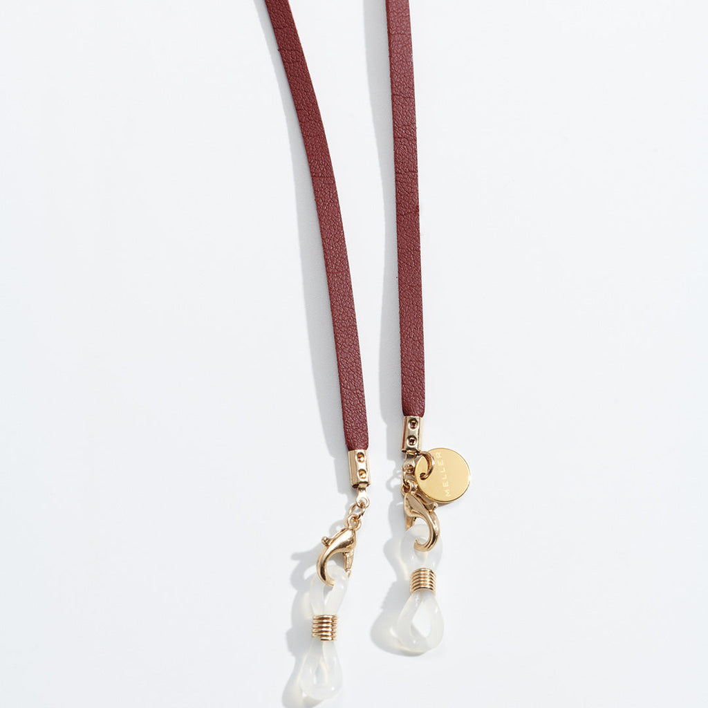 Chaîne De Lunettes Ebo Burgundy