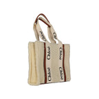 Bolso Chloé Woody Shearling Tote