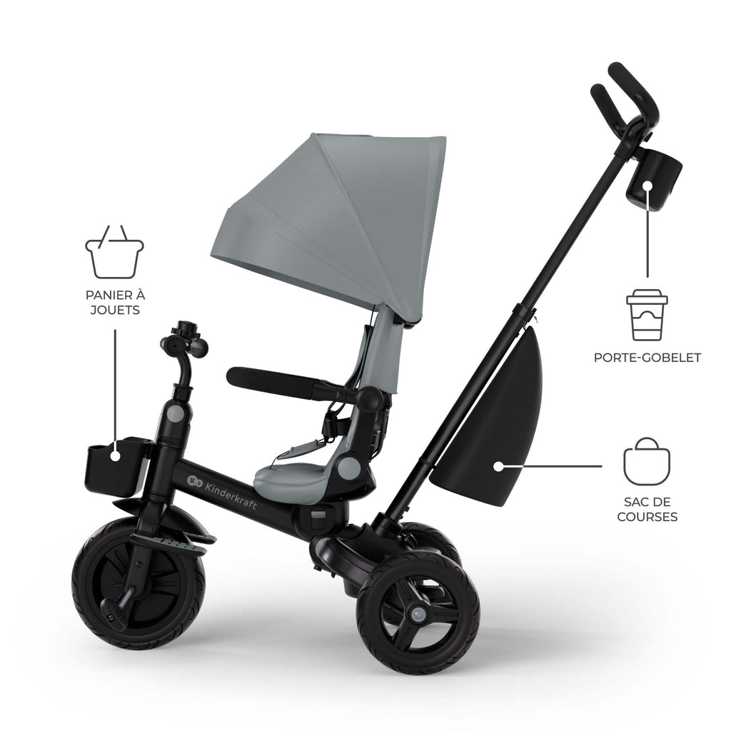 Triciclo Aveo 2 Plus Gris