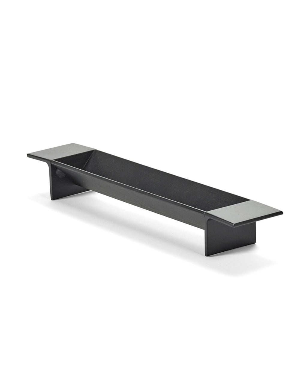 L-Tray - Vassoio - S - Acciaio - Nero