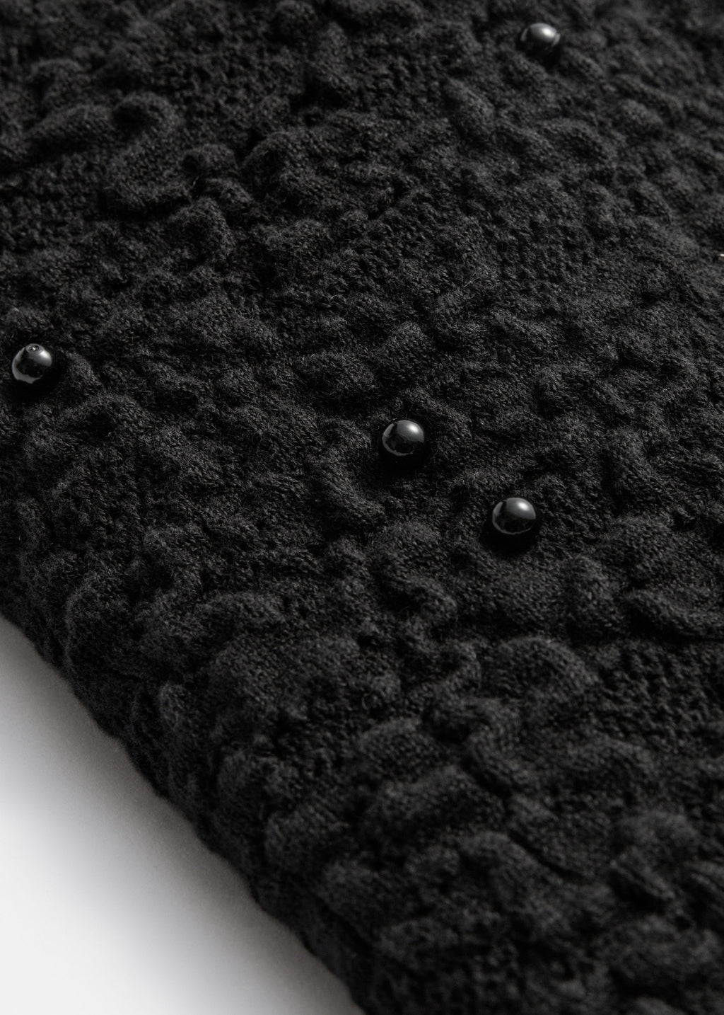 Pull Gaufré Jumper Pa - Noir