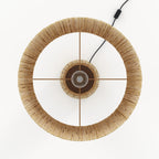 Soléa - Grande Lampe En Feuille De Palmier