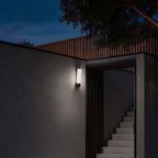 Kira Grey - Mains-Powered Wall Light - Aluminium - Dark Grey