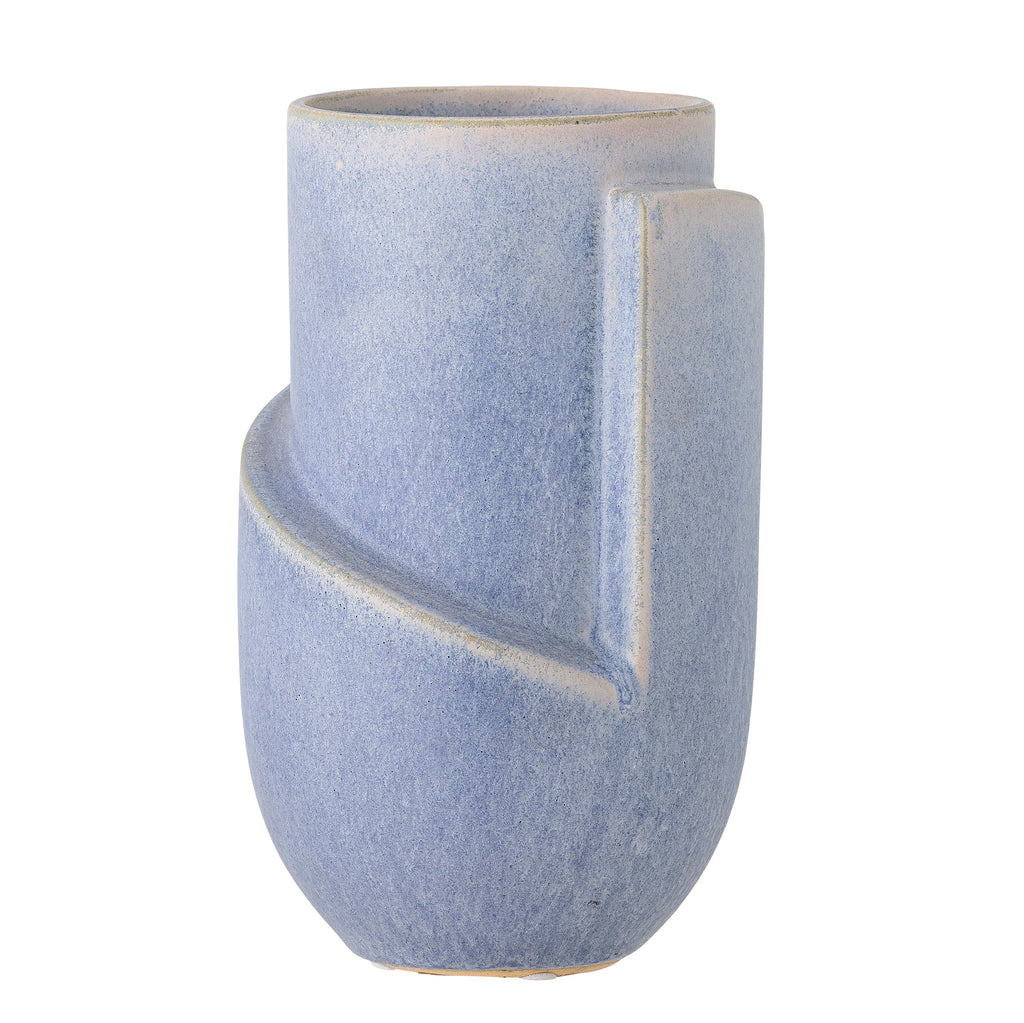 Norbert - Lot de 4 Vases - Bleu - Grès