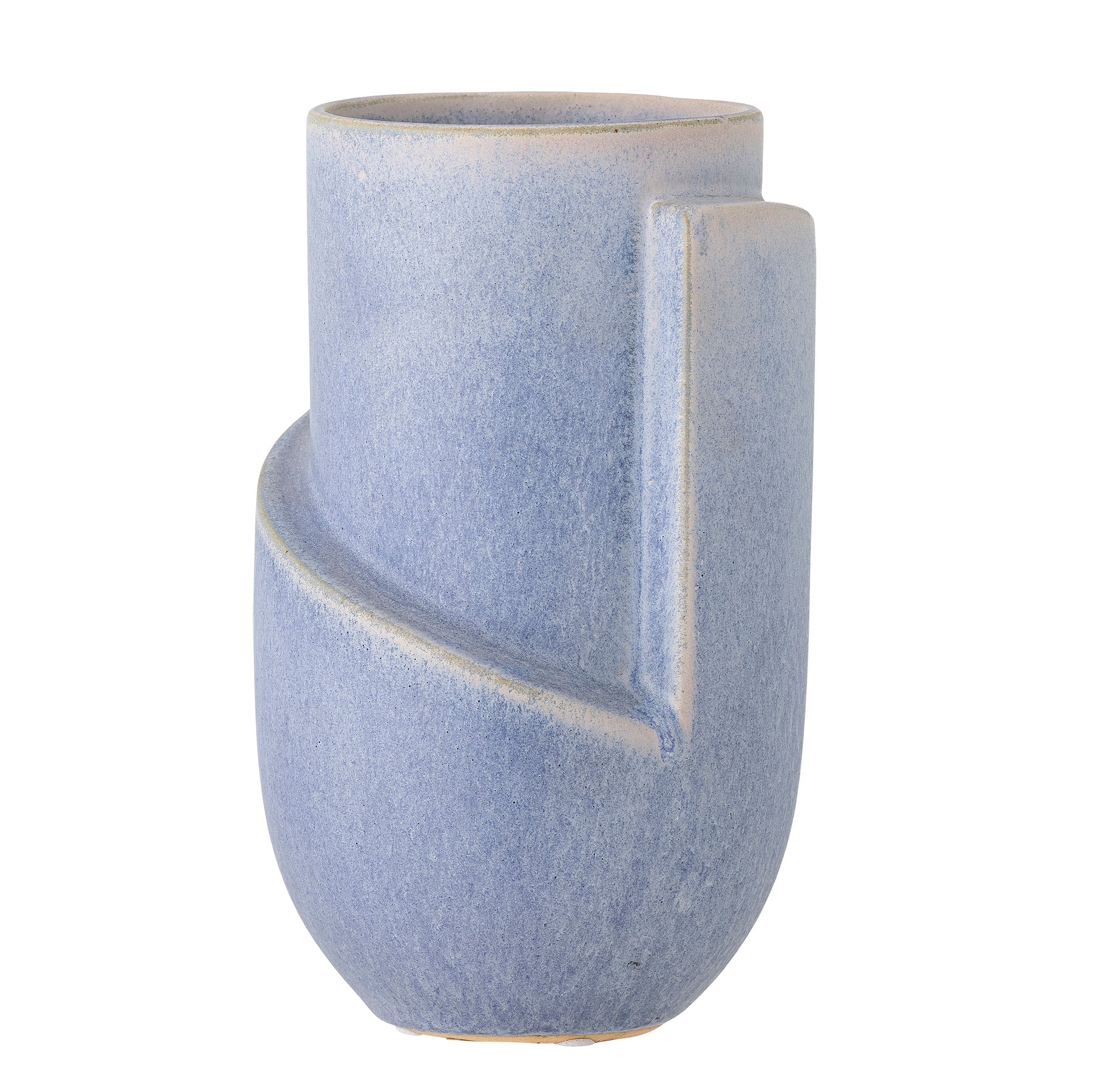 Norbert - Lot de 4 Vases - Bleu - Grès