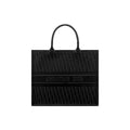 Dior - Cabas Oblique Leather - Femme - Black