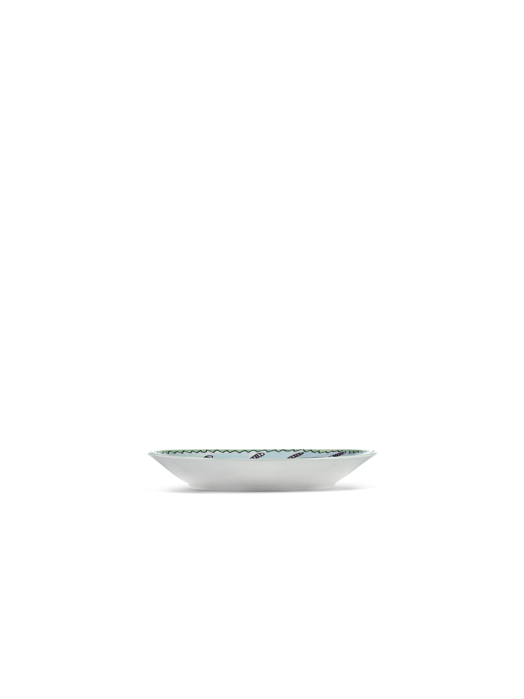 Midnight Flowers - 2er-Set Tiefe Teller - S - Bone-China-Porzellan - Blossom Milk