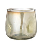 Idalina - Lot de 8 Photophores - Vert - Verre