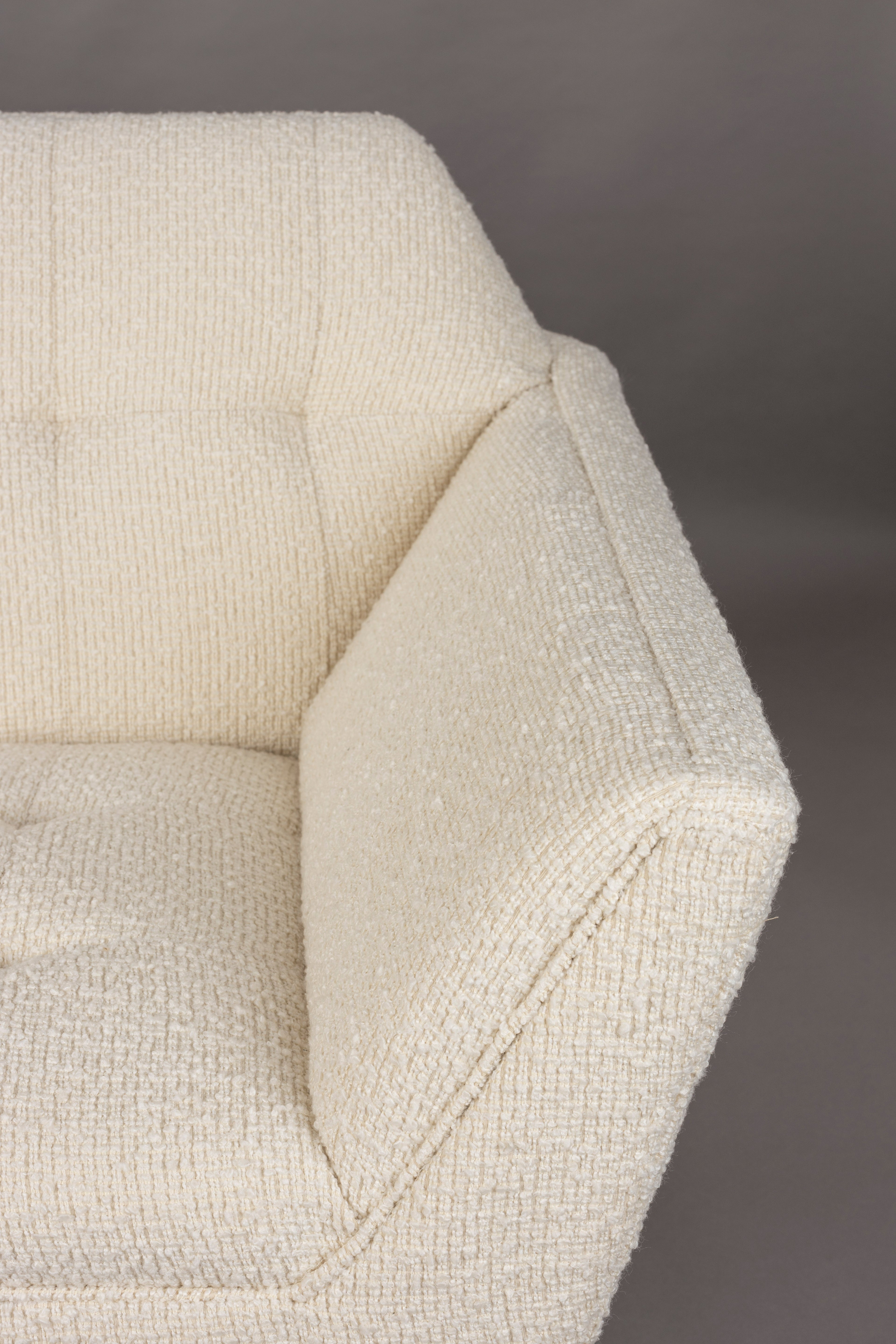 Kate Bouclé - 2-Seater Sofa - Fabric - Beige