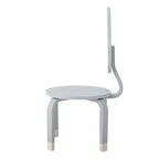 Marle - Lot de 2 Chaises - Gris - Mdf Fsc®100%