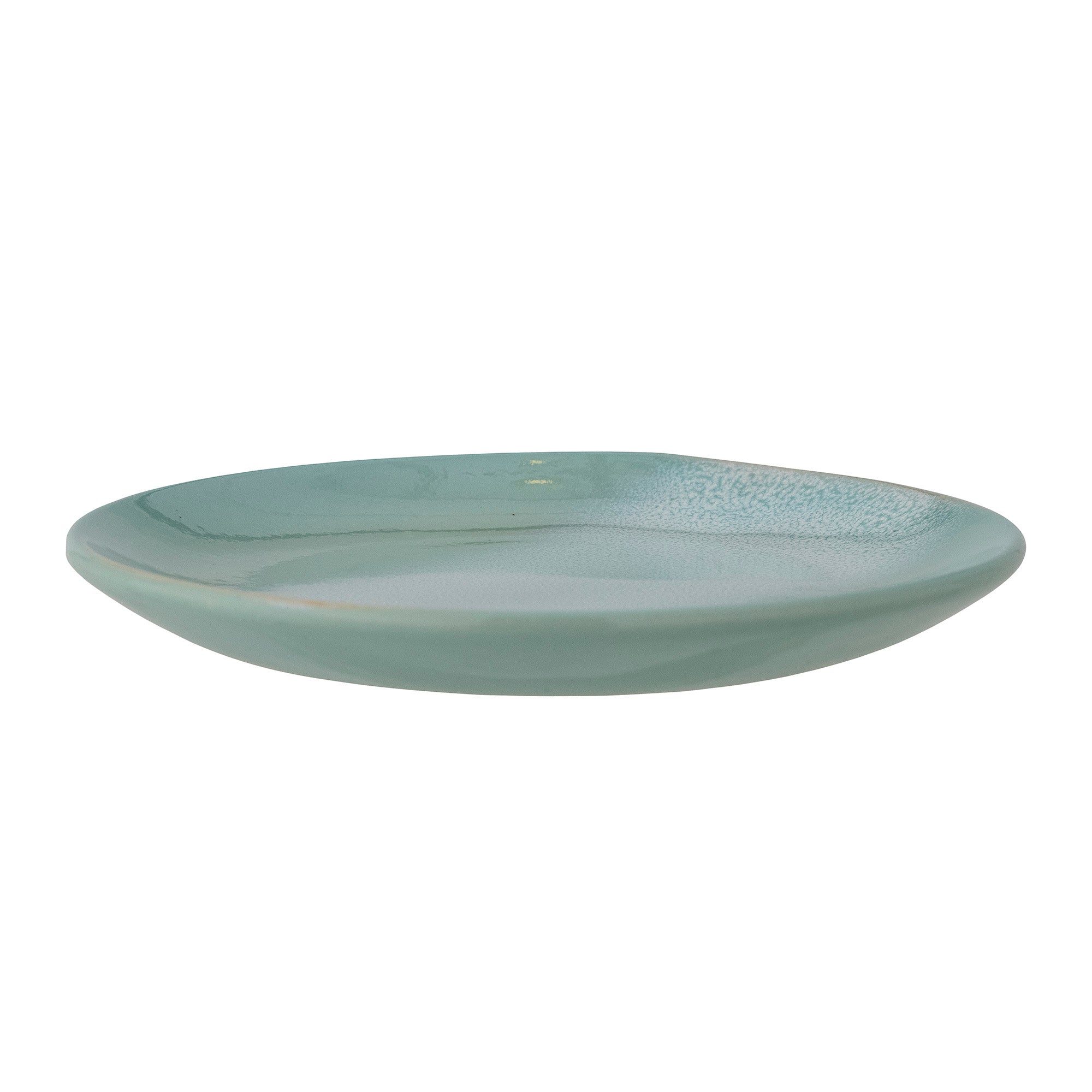 Safie - Lot de 12 Assiettes - Vert - Grès