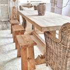 Eka - Recycled Teak Wood Stool