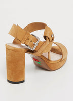 Free Lance - Sandales - Marron - Femme