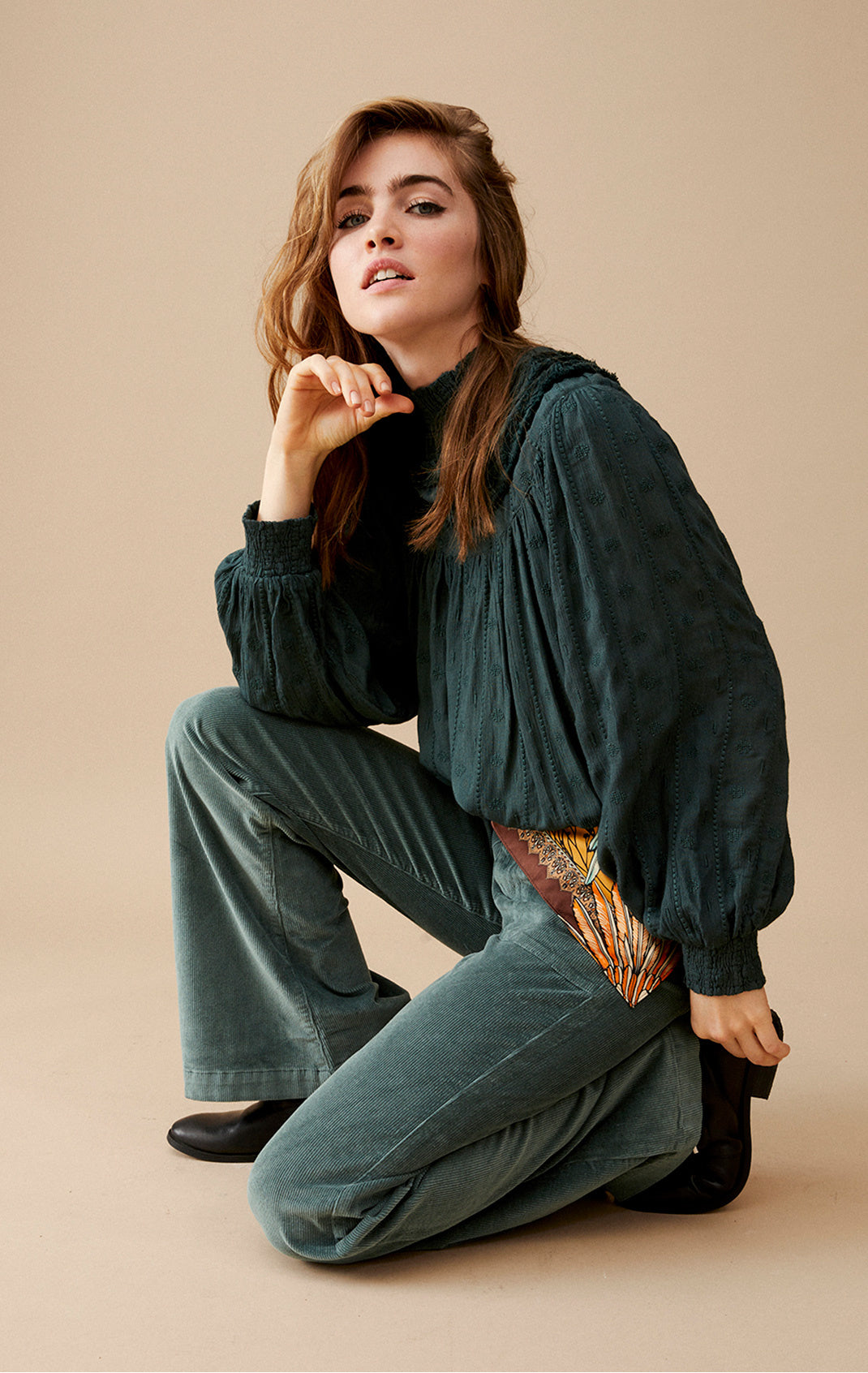 Pantalon Elisabeth - Vert