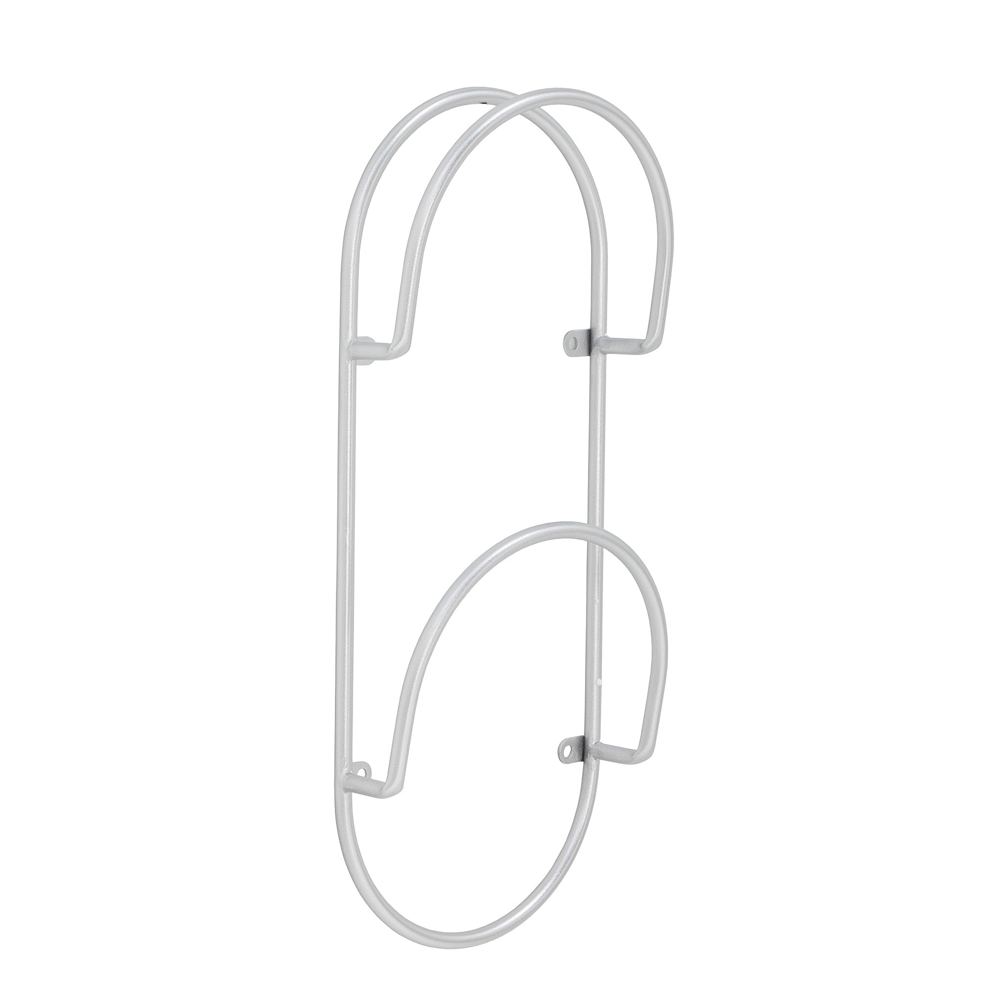 Carlton - Magazine Holder - Silver - Metal