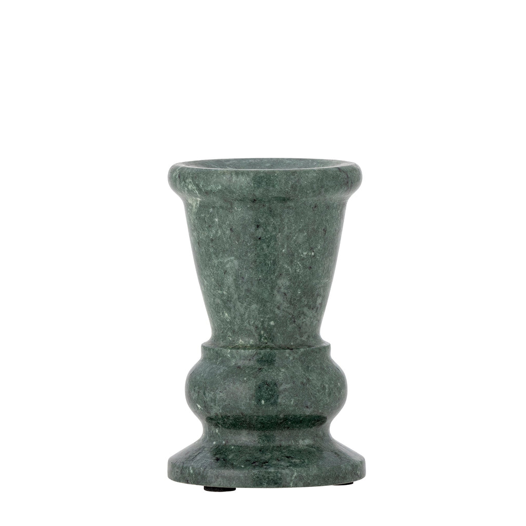 Sicilia - Lot de 4 Bougeoirs - Vert - Marbre