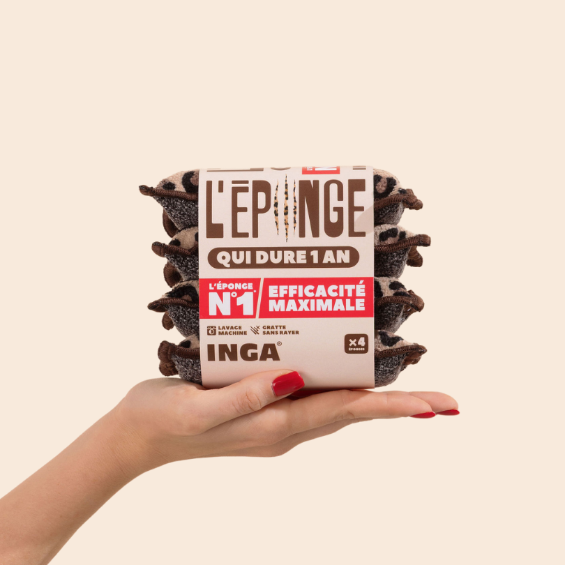 New - Washable Sponges 4 Leopard