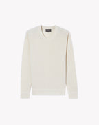 Jersey Cuello Redondo Punto Inglés - Natural - Hombre