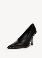 Valentino - Rockstud Court Shoes - Black - Women