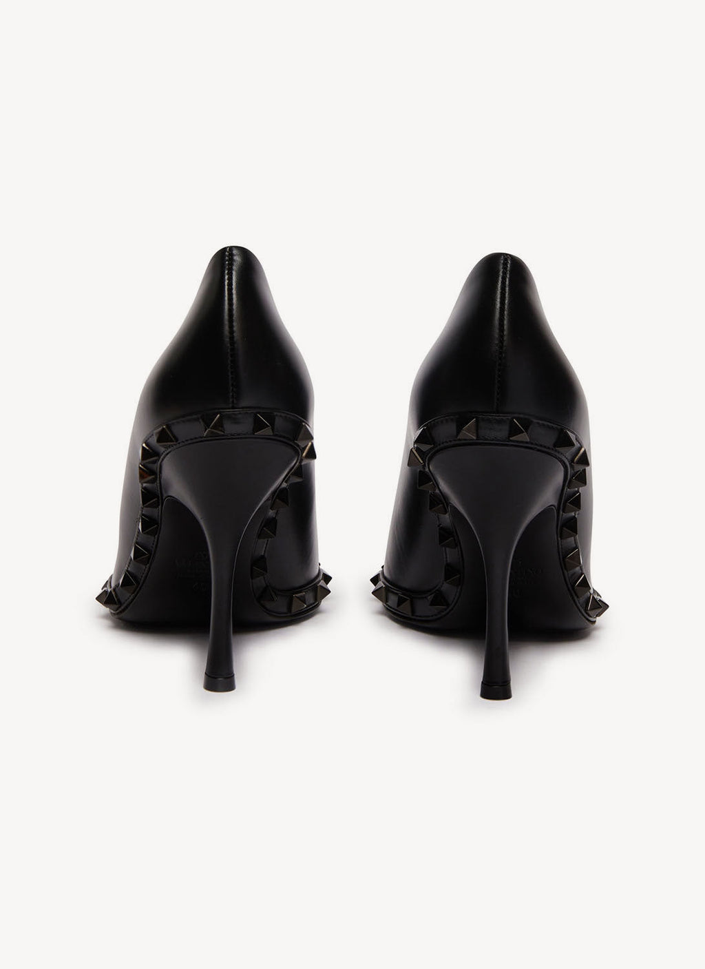 Valentino - Rockstud Court Shoes - Black - Women