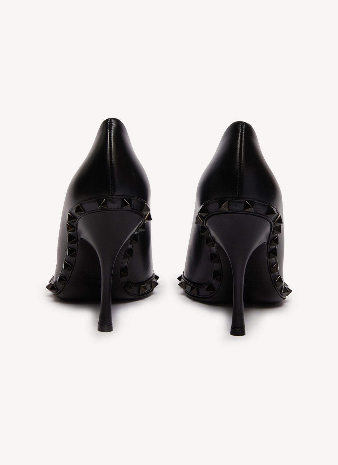Valentino - Rockstud Court Shoes - Black - Women