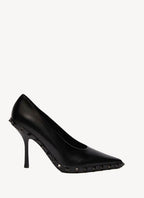 Valentino - Rockstud Court Shoes - Black - Women