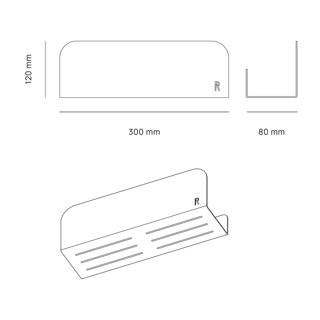 Wall Shelf - The Resourssant - Green