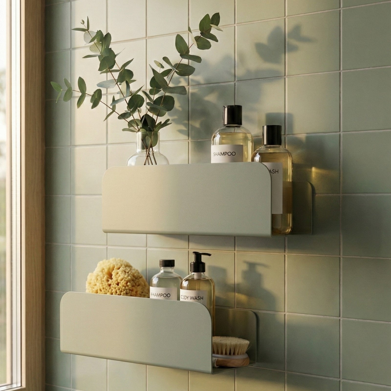 Wall Shelf - The Resourssant - Green