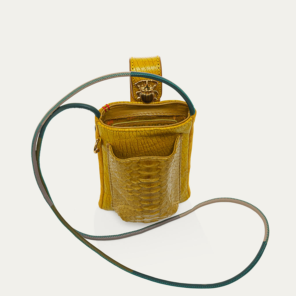 Funda para teléfono Python Double Marcus Sulphur Gold