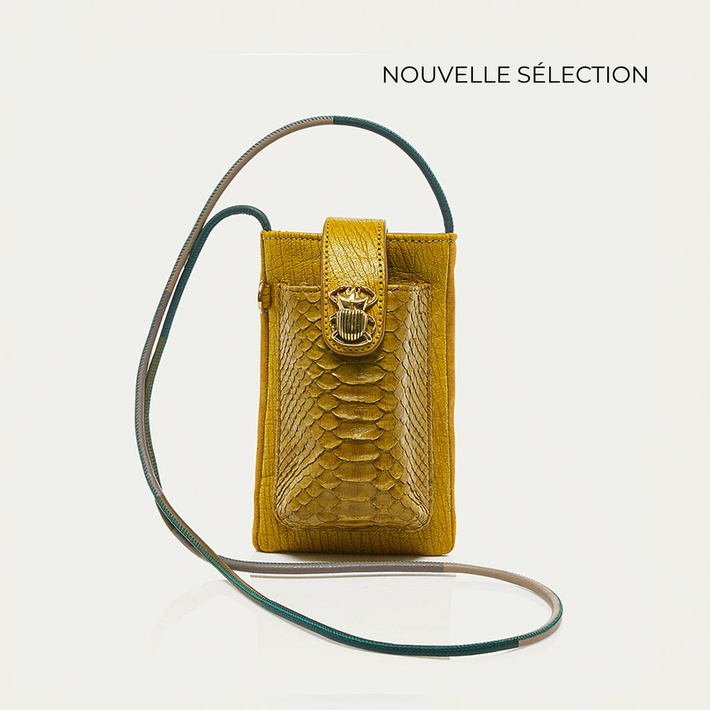 Funda para teléfono Python Double Marcus Sulphur Gold