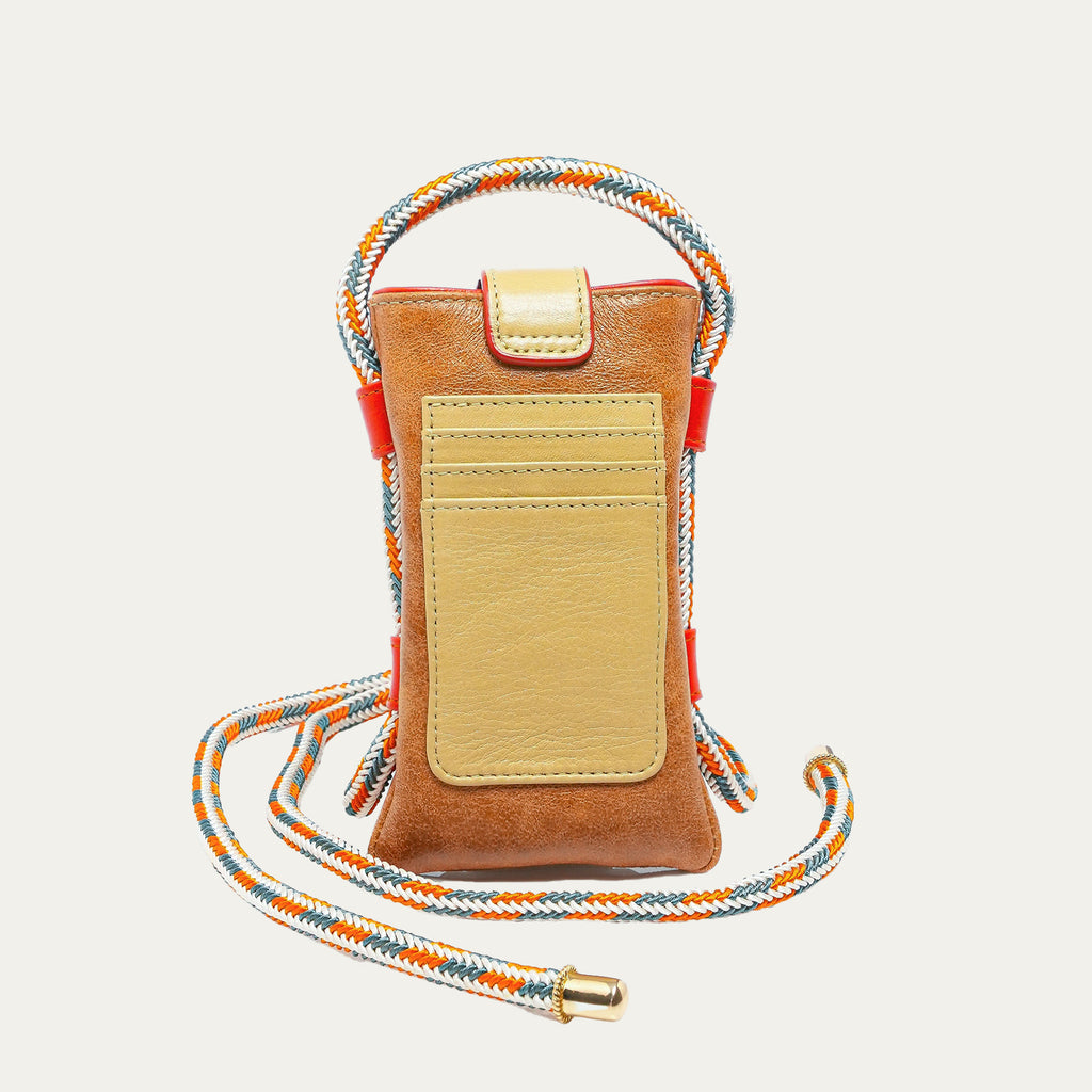 Double Marcus Leather Case Off White