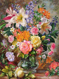 Pintura por números - Explosiones de Flores