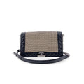 Chanel - Axelremsväska Reverso Boy Flap Old Medium Läder - Svart