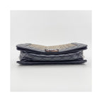 Chanel - Axelremsväska Reverso Boy Flap Old Medium Läder - Svart