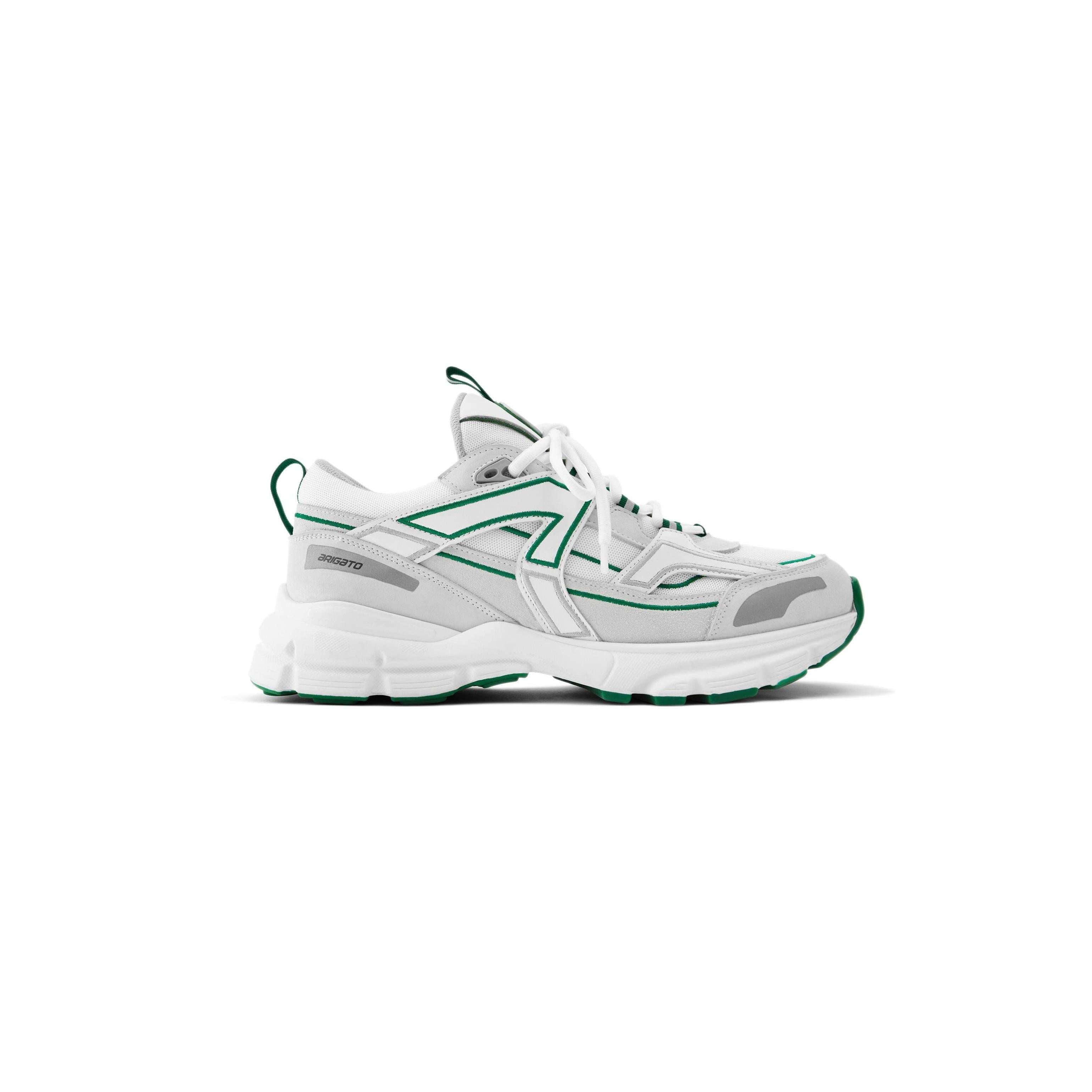 Zapatillas Bajas Marathon R-Trail - White/Kale Green - Hombre