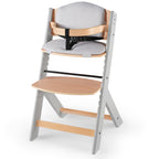 Chaise Haute Avec Coussin Enock Bois Gris