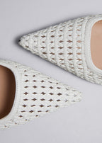Shoes Helmi Pump Leather - White - Women