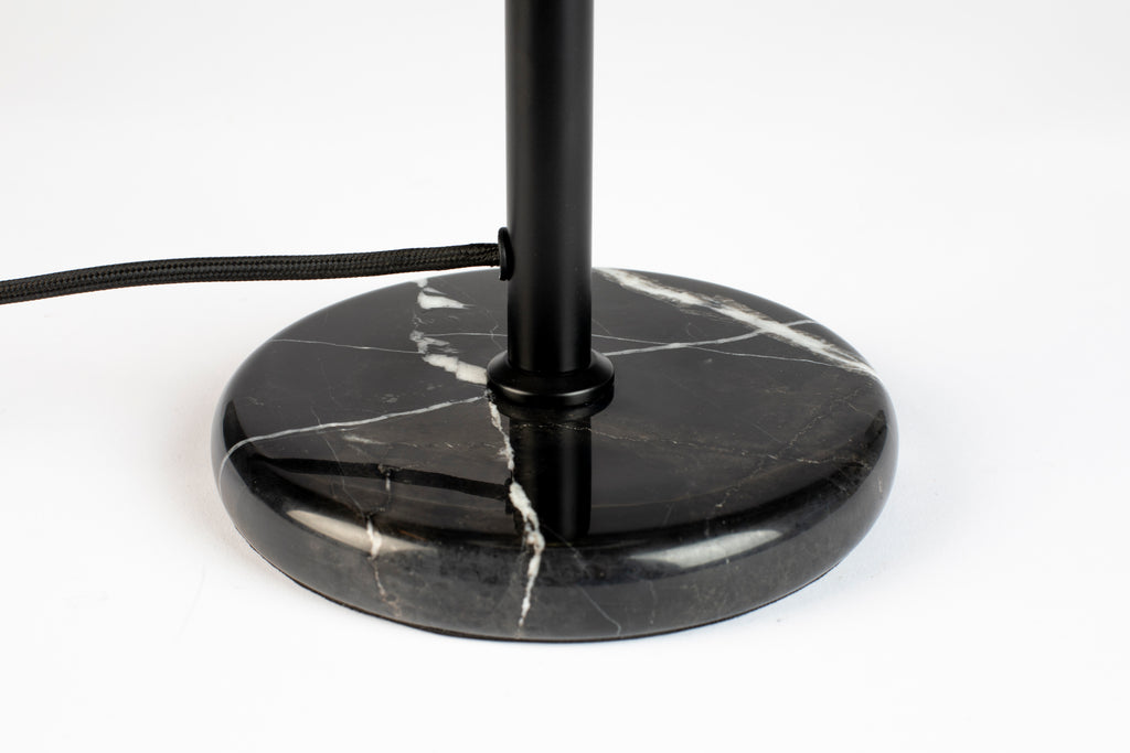 Orion - Table Lamp - Glass - Black/White