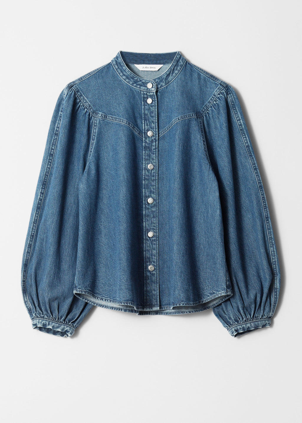 Blouse Pa Tina Denim - Bleue
