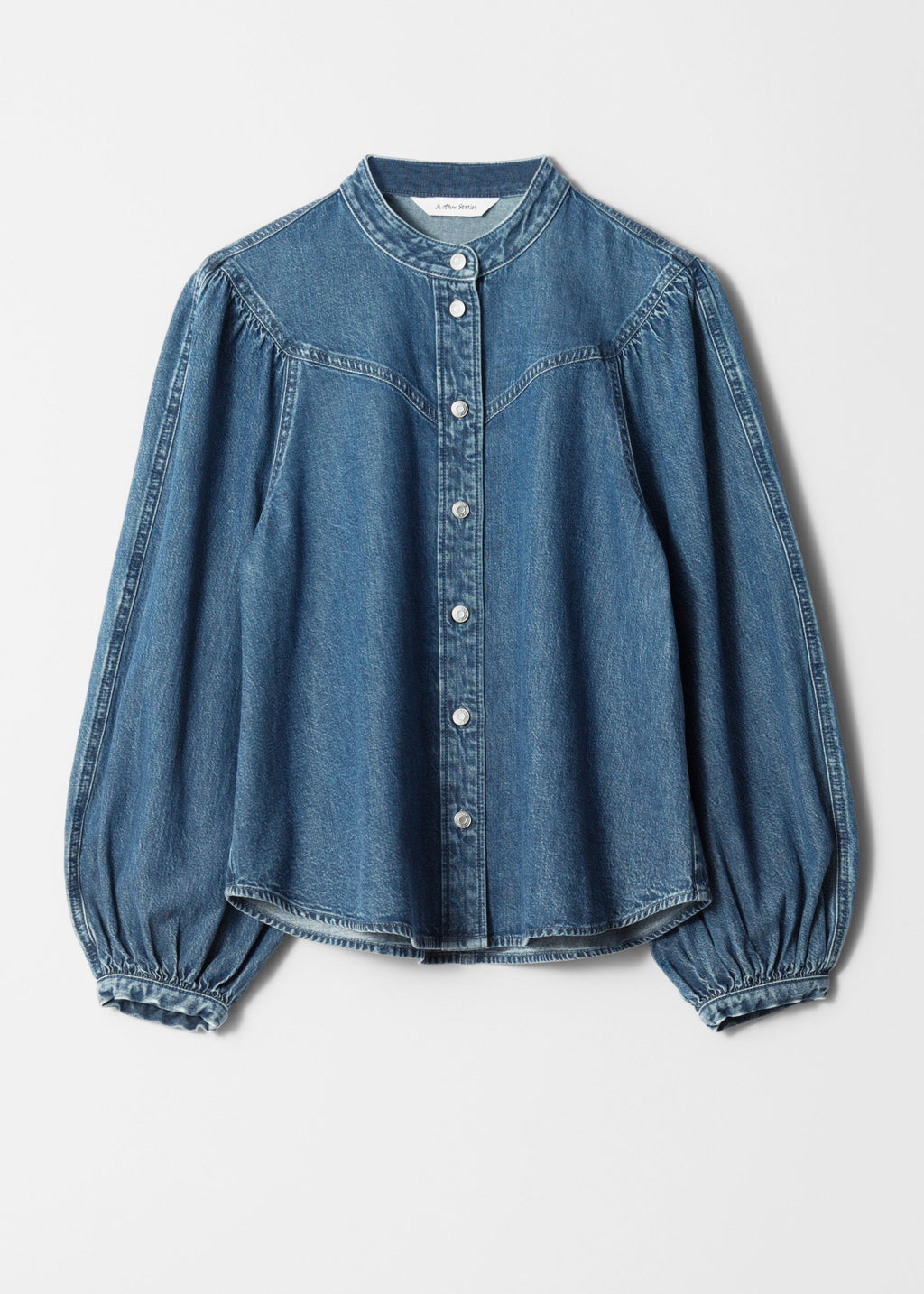 Blouse Pa Tina Denim - Bleue