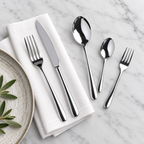 Art Culinaire - Bestekset Aura - Roestvrij Staal 18/10 - Zilver