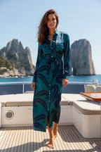 Eloise Dress - Leaves