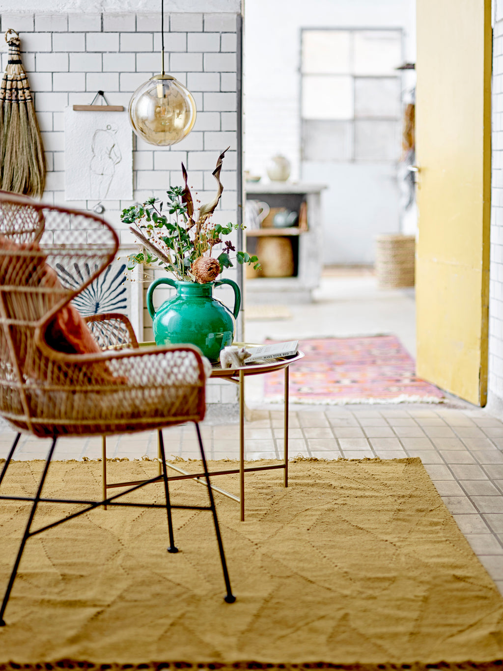 Zola - Rug - Brown - Wool