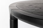 Storm - Table - Bois d'hévéa - Noir