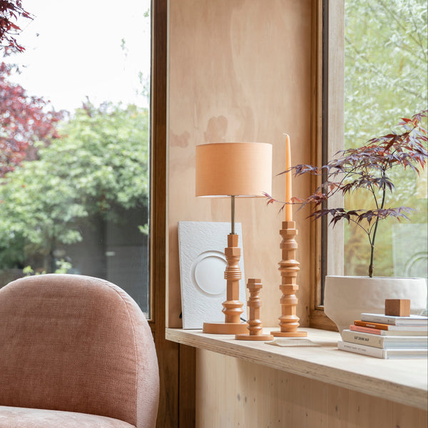 Totem - Table Lamp - Aluminum - Smooth Terra/Terracotta