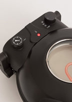 Pizza Maker - Horno Para Pizza Eléctrico Con Piedra Refractaria - Negro