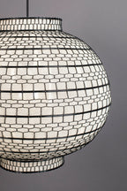Ming Ronde '45 - Pendant Lamp - Iron - White