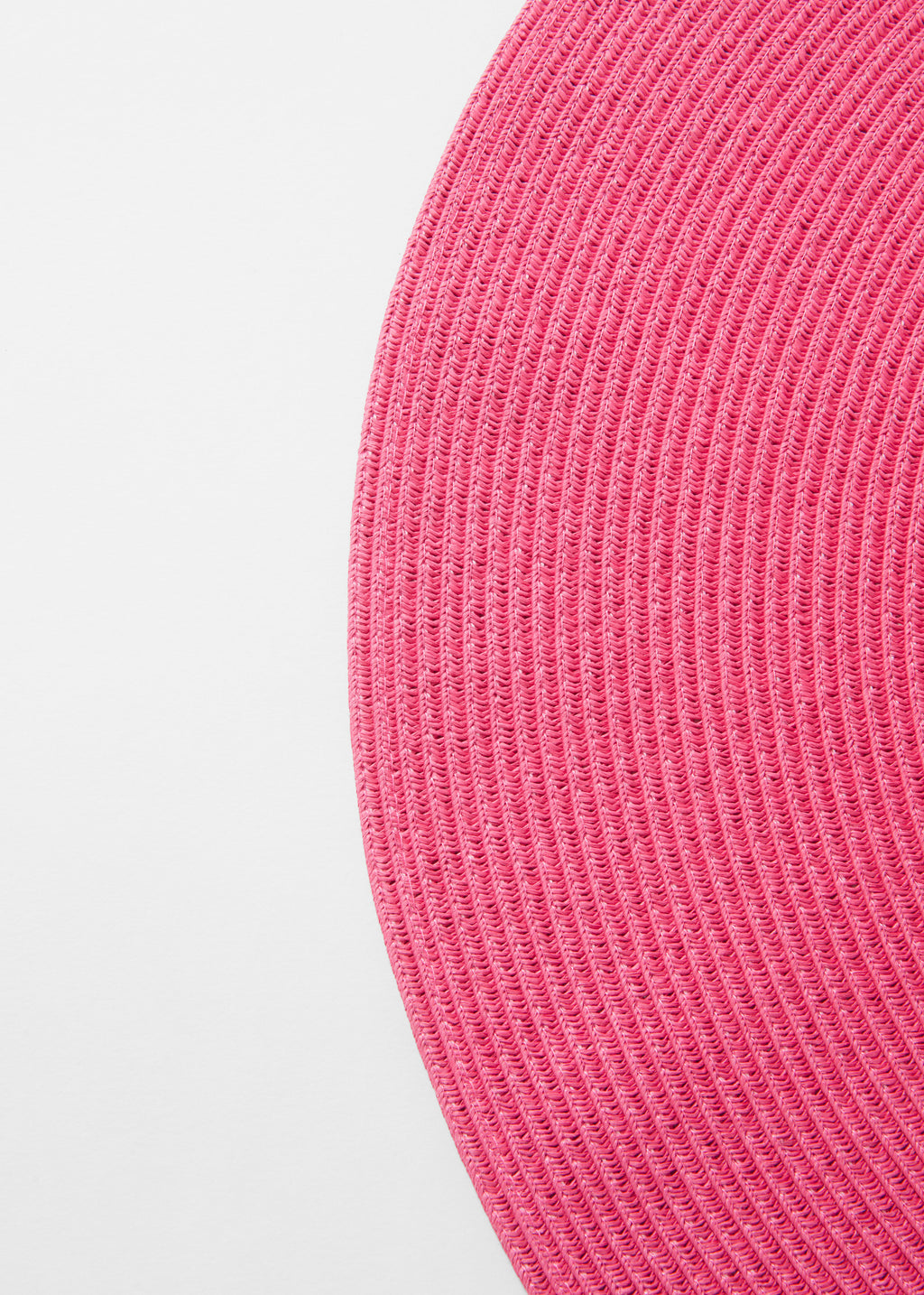 Chapeau Parma Surdimensionné En Paille - Rose