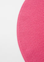 Chapeau Parma Surdimensionné En Paille - Rose